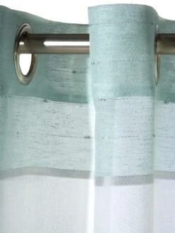 Ösenschal, Mint 10 Ösenschal, Mint -Einrichtungsgeschäft Sontje Gardine Oesenschal Gruen Mint 140x245 lup1