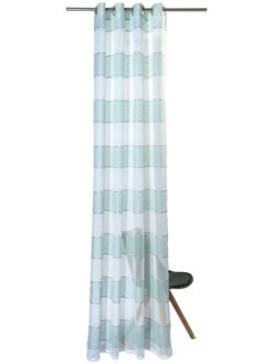 Ösenschal, Mint 9 Ösenschal, Mint -Einrichtungsgeschäft Sontje Gardine Oesenschal Gruen Mint 140x245 pla2