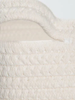 Korb, Braun/Weiss -Einrichtungsgeschäft Souble Korb Braun BraunWeiss 24x24x23 lup2