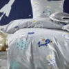 Kinderbettwäsche, Grey 1 Kinderbettwäsche, Grey -Einrichtungsgeschäft SpaceStar Bettwaesche Grau Grey 135x200 mil