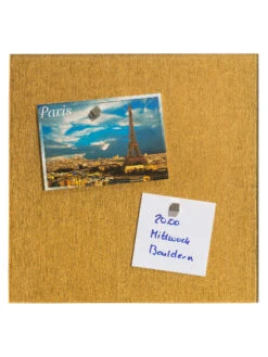 Memo Board, Gold