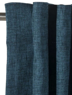 Vorhang Mit Gardinenband, Petrol -Einrichtungsgeschäft Sunna Gardine VerdeckteSchlaufe Blau Petrol 140x245 lup1