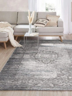 Outdoor-Teppich, Vintage Multi -Einrichtungsgeschäft Tabas VintageTeppich Grau VintageMulti 160x230 mil