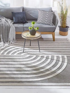 Outdoor-Teppich, Silbergrau -Einrichtungsgeschäft Talca Outdoor Teppich Grau Silbergrau 160x230 mil2