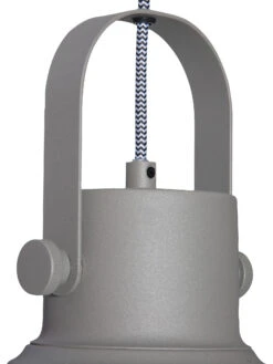 Hängeleuchte, Sand Grey -Einrichtungsgeschäft Timelessi Haengeleuchte Grau SandGrey 25x25x183 lup