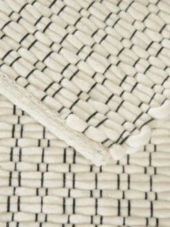 Woll-Teppich, White -Einrichtungsgeschäft Toftlund WollTeppich Weiss White 170x240 wel