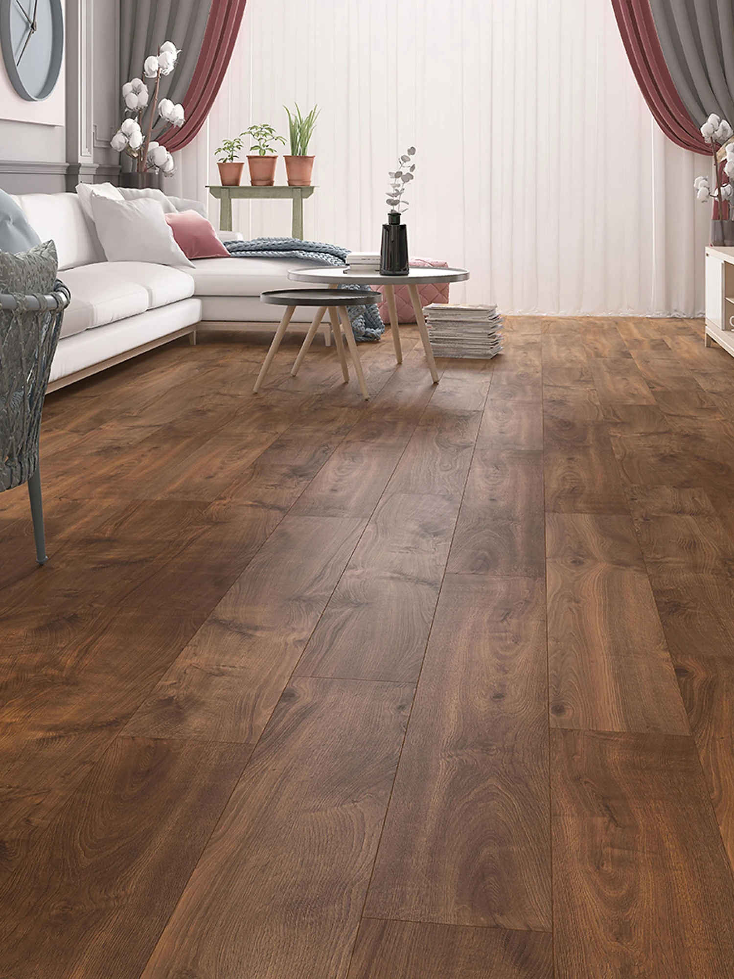 Klick-Laminat, Eiche Tabak 62248 3 Klick-Laminat, Eiche Tabak 62248