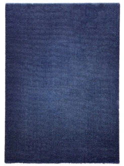 Hochflor-Teppich, Dunkelblau 9 Hochflor-Teppich, Dunkelblau -Einrichtungsgeschäft Touch UniTeppich blau Dunkelblau 160x230 pla