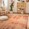 Vintage-Teppich, Apricot -Einrichtungsgeschäft Treviso VintageTeppich Orange Apricot 140x200 mil