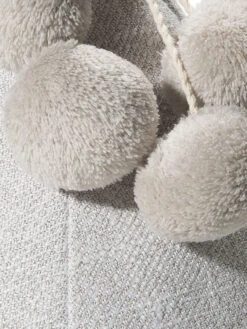 Objekt, Graubeige -Einrichtungsgeschäft Tuerbommel Tuerstopper Graubeige 15x15x28 lup