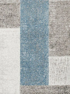 Moderner Teppich, Blue Avenue 9 Moderner Teppich, Blue Avenue -Einrichtungsgeschäft UrbanMaze DesignerTeppich Blau BlueAvenue lup