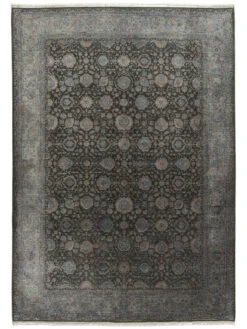 Vintage-Teppich, Silver-Blue 10 Vintage-Teppich, Silver-Blue -Einrichtungsgeschäft Valdiva VintageTeppich Grau SilverBlue 200x290 pla