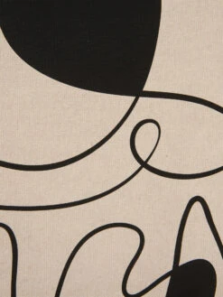 Leinwand-Druck-gerahmt, Beige/Schwarz -Einrichtungsgeschäft Velara Druckgerahmt Schwarz BeigeSchwarz 40x50 lup