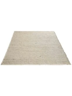 Woll-Teppich, Light Beige 9 Woll-Teppich, Light Beige -Einrichtungsgeschäft Vennesund HandwebTeppich Creme Hellbeige 170x230 fper