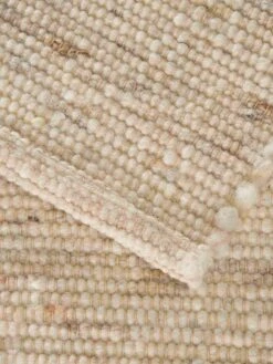 Woll-Teppich, Light Beige 11 Woll-Teppich, Light Beige -Einrichtungsgeschäft Vennesund HandwebTeppich Creme Hellbeige 170x230 wel