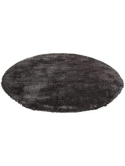 Hochflor-Teppich, Schiefer -Einrichtungsgeschäft Vernissage Langflorteppich dunkelgrau schiefer 200rund per2