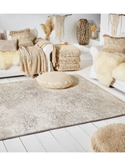 Vintage-Teppich, Ivory -Einrichtungsgeschäft Vikonia VintageTeppich Grau Silber 160x230 mil2