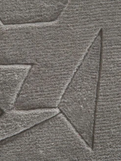 Moderner Teppich, Grey 9 Moderner Teppich, Grey -Einrichtungsgeschäft Villamar DesignerTeppich Grau Grey 200rund lup