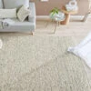 Woll-Teppich, Kiesel -Einrichtungsgeschäft Walsertal HandwebTeppich Beige Kiesel 130x200 mil2