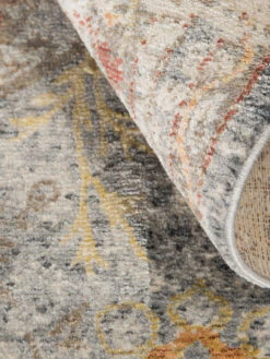 Vintage-Teppich, Villa Des Arts -Einrichtungsgeschäft sanguis vintageteppich grau villadesarts 200x290 wel